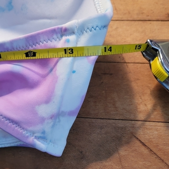 Sun & Shade Tie Dye Push Up Swim Bikini Top Size 34DD - Picture 7 of 8